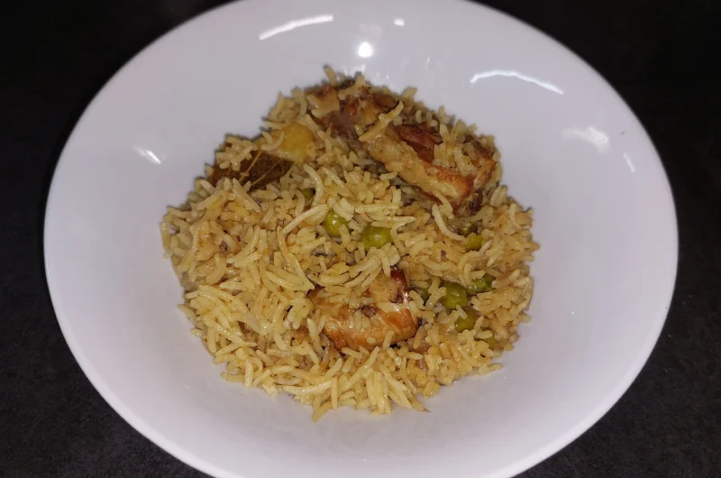 Chicken Pulao (Chicken and Rice) | Beginner's Attempt
